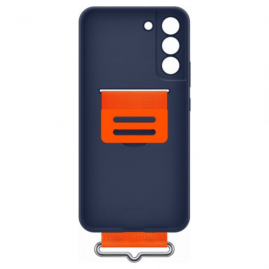 Samsung Silicone Cover Rubber Silicone Cover Case for Samsung Galaxy S22 + (S22 Plus) navy blue (EF-GS906TNEGWW) Samsung Silicone Cover Rubber Silicone Cover Case for Samsung Galaxy S22 + (S22 Plus) navy blue (EF-GS906TNEGWW)