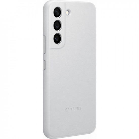 Samsung Leather Cover genuine leather case for Samsung Galaxy S22 light gray (EF-VS901LJEGWW) Samsung Leather Cover genuine leather case for Samsung Galaxy S22 light gray (EF-VS901LJEGWW)