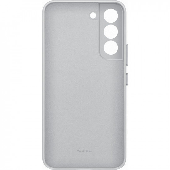 Samsung Leather Cover genuine leather case for Samsung Galaxy S22 light gray (EF-VS901LJEGWW) Samsung Leather Cover genuine leather case for Samsung Galaxy S22 light gray (EF-VS901LJEGWW)