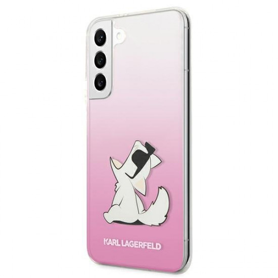 Karl Lagerfeld KLHCS22MCFNRCPI S22 + S906 hardcase pink / pink Choupette Eat