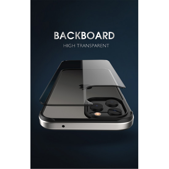 Bodycell Back Cover + Aluminium Bumper For IPHONE 11 Pro  Gold