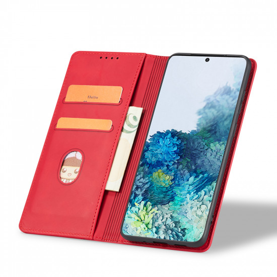Bodycell Book Case Pu Leather Huawei Honor 50 Red Bodycell Book Case Pu Leather Huawei Honor 50 Red