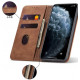 Bodycell Book Case Pu Leather iPhone 12 Pro Max Brown