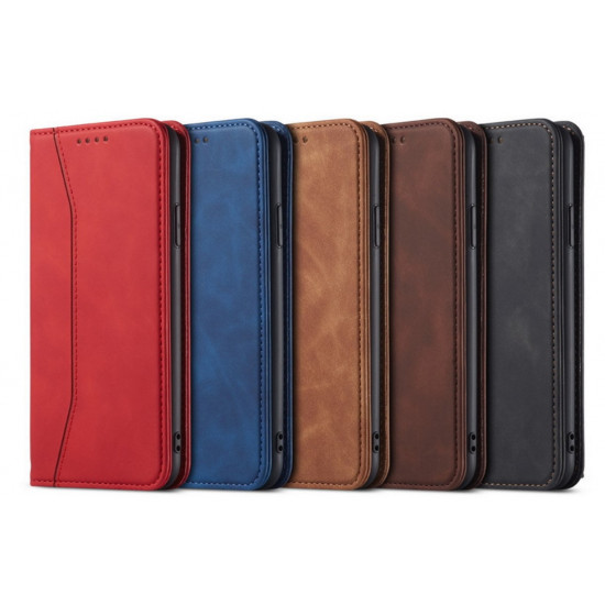 Bodycell Book Case Pu Leather iPhone 12 Pro Max Brown