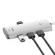 Baseus Lite Series 4-Port Type-C HUB Adapter (Type-C to USB 3.0*4 ) 2m White Baseus Lite Series 4-Port Type-C HUB Adapter (Type-C to USB 3.0*4 ) 2m White