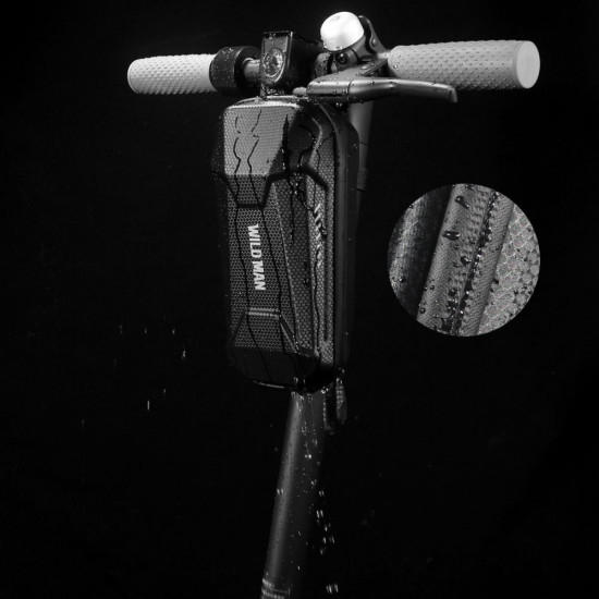 WILDMAN HARDPOUCH ELECTRIC SCOOTER ”L” BLACK