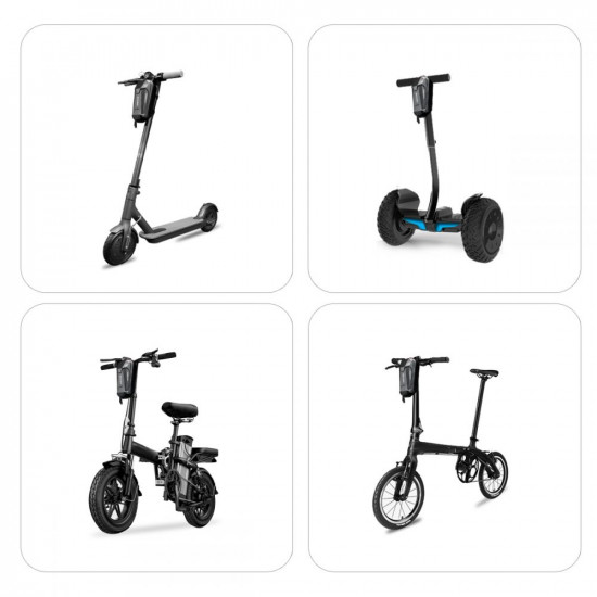 WILDMAN HARDPOUCH ELECTRIC SCOOTER ”L” BLACK