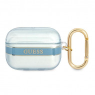 Guess GUAPHHTSB AirPods Pro cover blue / blue Strap Collection