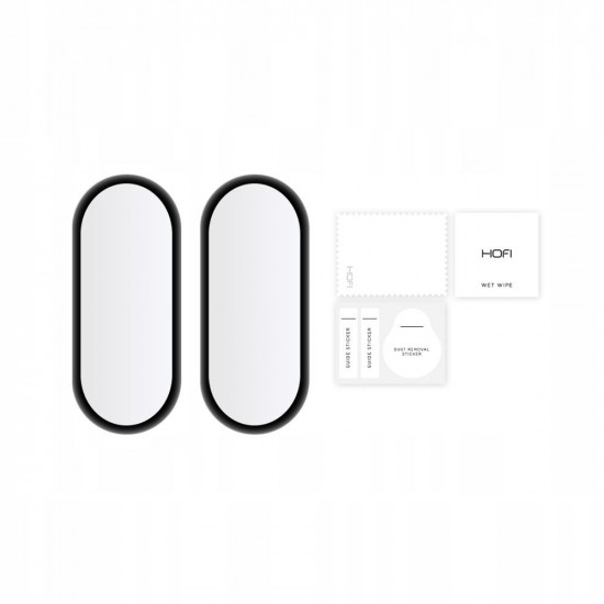 SZKŁO HYBRYDOWE HOFI HYBRID PRO+ 2-PACK XIAOMI MI SMART BAND 7 BLACK SZKŁO HYBRYDOWE HOFI HYBRID PRO+ 2-PACK XIAOMI MI SMART BAND 7 BLACK