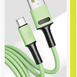 USAMS Cable U52 USB-C 2A Fast Charge 1m green SJ436USB02 (US-SJ436)