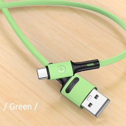 USAMS Cable U52 USB-C 2A Fast Charge 1m green SJ436USB02 (US-SJ436) USAMS Cable U52 USB-C 2A Fast Charge 1m green SJ436USB02 (US-SJ436)