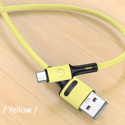 USAMS Cable U52 USB-C 2A Fast Charge 1m yellow SJ436USB03 (US-SJ436) USAMS Cable U52 USB-C 2A Fast Charge 1m yellow SJ436USB03 (US-SJ436)