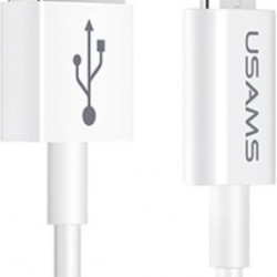 USAMS Cable U23 microUSB 2A Fast Charge 1m white SJ284USB01 (US-SJ284)