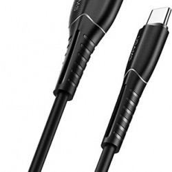 USAMS Cable U35 microUSB 2A Fast Charge 1m black SJ365USB01 (US-SJ365)