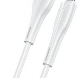 USAMS Cable U38 microUSB 4A Fast Charge for OPPO 1m white SJ375USB02 (US-SJ375)