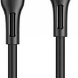 USAMS Cable U68 microUSB 2A Fast Charge 1m black SJ502USB01 (US-SJ502)