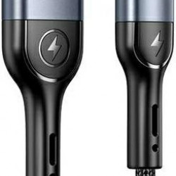 USAMS Nylon Cable U55 2A microUSB U55 black 1m SJ450ZJ01 (US-SJ450) SJ450USBSG01