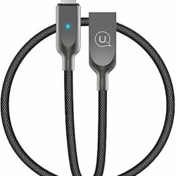 USAMS Cable power-off U-Sun Lightning black 1,9m IPYSUSB201 (US-SJ170)