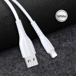 USAMS Cable U35 Lightning 2A Fast Charge 1m white SJ364USB02 (US-SJ364)