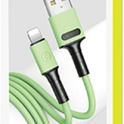 USAMS Cable U52 Lightning 2A Fast Charge 1m green SJ434USB02 (US-SJ434)