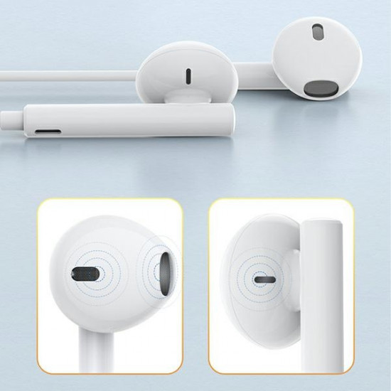 AWEI stereo earphones PC-1T USB-C white