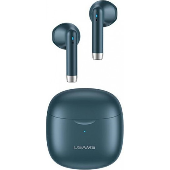 USAMS Earphones Bluetooth 5.0 TWS IA series dark blue BHUIA03