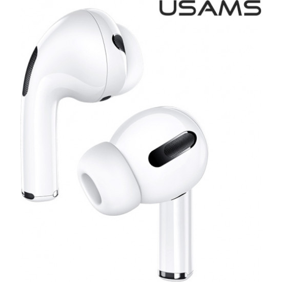 USAMS Earphones Bluetooth 5.0 TWS Emall Series white BHUYM01 (US-YM001)