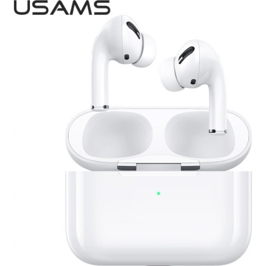 USAMS Earphones Bluetooth 5.0 TWS Emall Series white BHUYM01 (US-YM001)