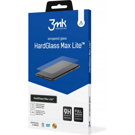 3MK HardGlass Max Lite Samsung Galaxy M13 LTE black