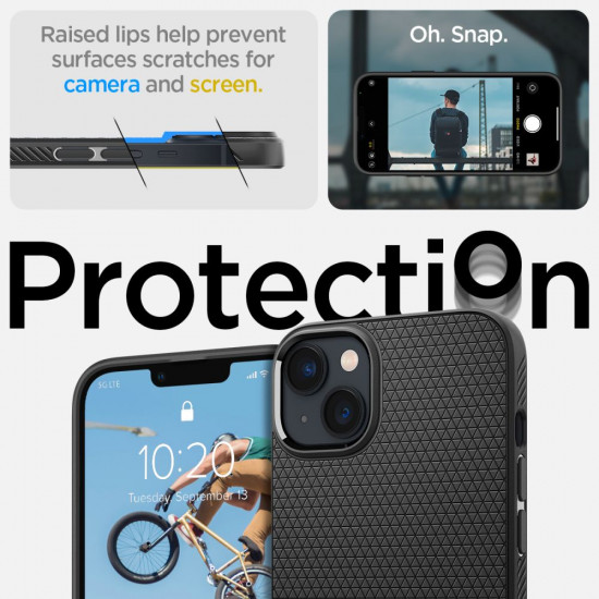 SPIGEN LIQUID AIR IPHONE 14 MATTE BLACK SPIGEN LIQUID AIR IPHONE 14 MATTE BLACK