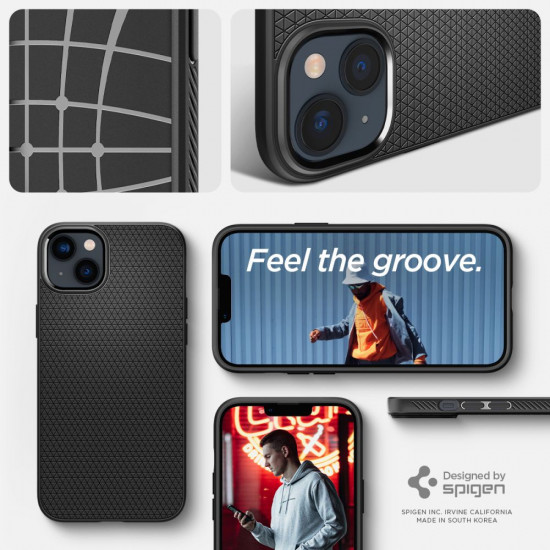 SPIGEN LIQUID AIR IPHONE 14 MATTE BLACK SPIGEN LIQUID AIR IPHONE 14 MATTE BLACK