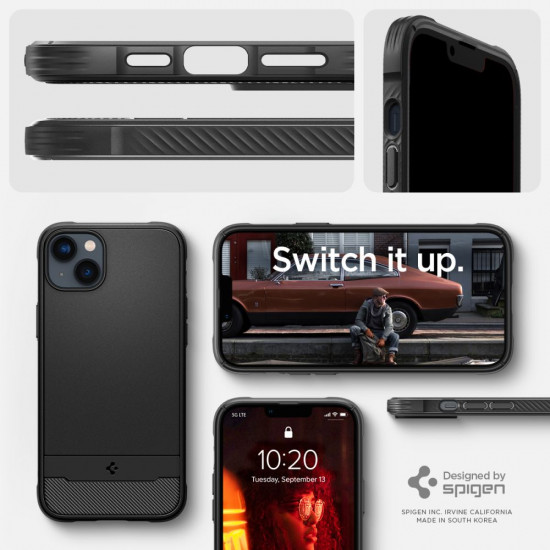 SPIGEN RUGGED ARMOR MAG MAGSAFE IPHONE 14 MATTE BLACK SPIGEN RUGGED ARMOR MAG MAGSAFE IPHONE 14 MATTE BLACK