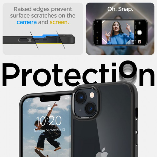 SPIGEN ULTRA HYBRID IPHONE 14 PLUS MATTE BLACK SPIGEN ULTRA HYBRID IPHONE 14 PLUS MATTE BLACK