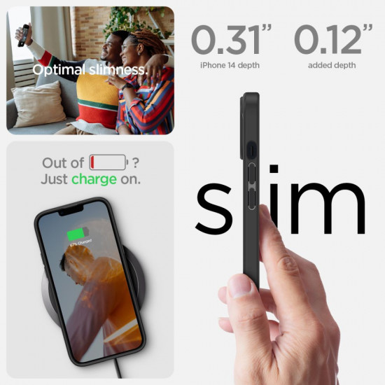 SPIGEN ULTRA HYBRID IPHONE 14 PLUS MATTE BLACK SPIGEN ULTRA HYBRID IPHONE 14 PLUS MATTE BLACK