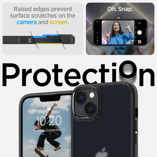 SPIGEN ULTRA HYBRID IPHONE 14 PLUS FROST BLACK SPIGEN ULTRA HYBRID IPHONE 14 PLUS FROST BLACK