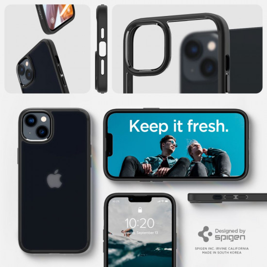 SPIGEN ULTRA HYBRID IPHONE 14 PLUS FROST BLACK SPIGEN ULTRA HYBRID IPHONE 14 PLUS FROST BLACK