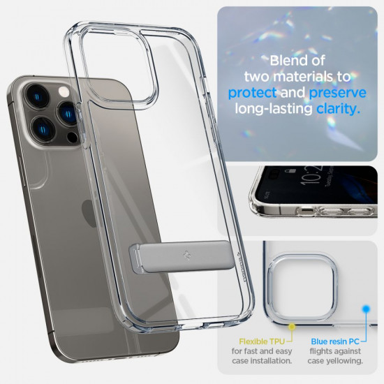 SPIGEN ULTRA HYBRID ”S” IPHONE 14 PRO CRYSTAL CLEAR SPIGEN ULTRA HYBRID ”S” IPHONE 14 PRO CRYSTAL CLEAR