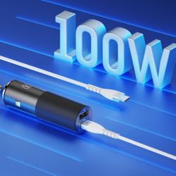 3MK HyperCar Charger Car Charger100W Power Delivery USB-A + USB-C 3MK HyperCar Charger Car Charger100W Power Delivery USB-A + USB-C