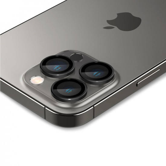OSŁONA APARATU SPIGEN OPTIK.TR ”EZ FIT” CAMERA PROTECTOR 2-PACK IPHONE 14 PRO / 14 PRO MAX BLACK OSŁONA APARATU SPIGEN OPTIK.TR ”EZ FIT” CAMERA PROTECTOR 2-PACK IPHONE 14 PRO / 14 PRO MAX BLACK