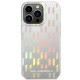 Karl Lagerfeld KLHCP14XLGMMSV3 Apple iPhone 14 Pro Max hardcase silver Monogram Iridescent