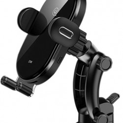 USAMS Wireless Charger Car Mount US-CD131 15W Automatic Dashboard black CD131ZJ01