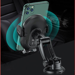 USAMS Wireless Charger Car Mount US-CD131 15W Automatic Dashboard black CD131ZJ01 USAMS Wireless Charger Car Mount US-CD131 15W Automatic Dashboard black CD131ZJ01