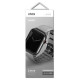 UNIQ Linus Band Apple Watch 4/5/6/7/SE/8/Ultra 44/45/49mm Airosoft Silicone chalk grey