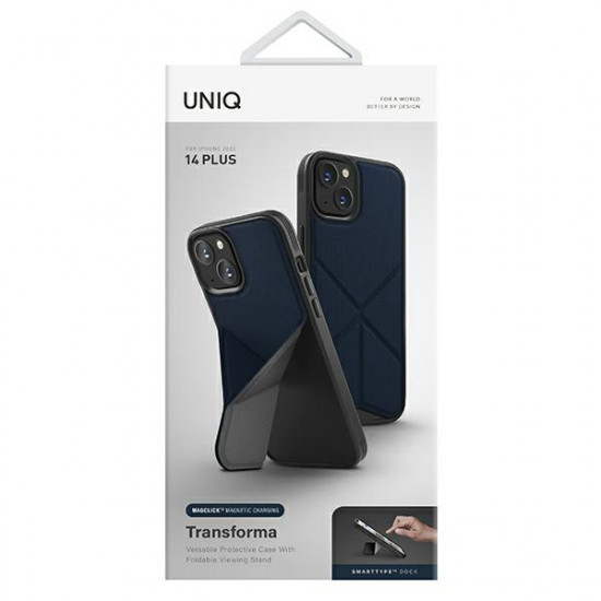 UNIQ Transforma Apple iPhone 14 Plus Magclick Charging electric blue