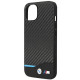BMW BMHCP14M22NBCK Apple iPhone 14 Plus black Leather Carbon BMW BMHCP14M22NBCK Apple iPhone 14 Plus black Leather Carbon
