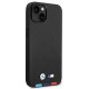 BMW BMHCP14M22PTDK Apple iPhone 14 Plus black Leather Stamp Tricolor