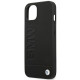 BMW BMHCP14MSLLBK Apple iPhone 14 Plus black Leather Stamp
