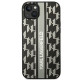 Karl Lagerfeld KLHCP14MPGKLSKG Apple iPhone 14 Plus hardcase grey Monogram Stripe