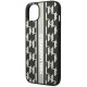 Karl Lagerfeld KLHCP14MPGKLSKG Apple iPhone 14 Plus hardcase grey Monogram Stripe