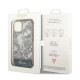 Guess GUHCP14SHGPLHG Apple iPhone 14 grey hardcase Porcelain Collection